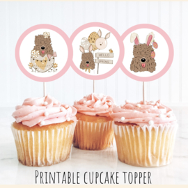 Cupcake toppers printable Easter