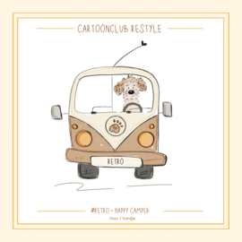 Retro | 1 en 2 hondjes Restyle