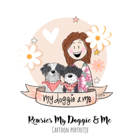 Rensies My Doggie And Me  (Girls Only) cartoon met hondje LIMITED EDITION
