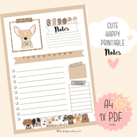 CUTIES Notes Chihuahua