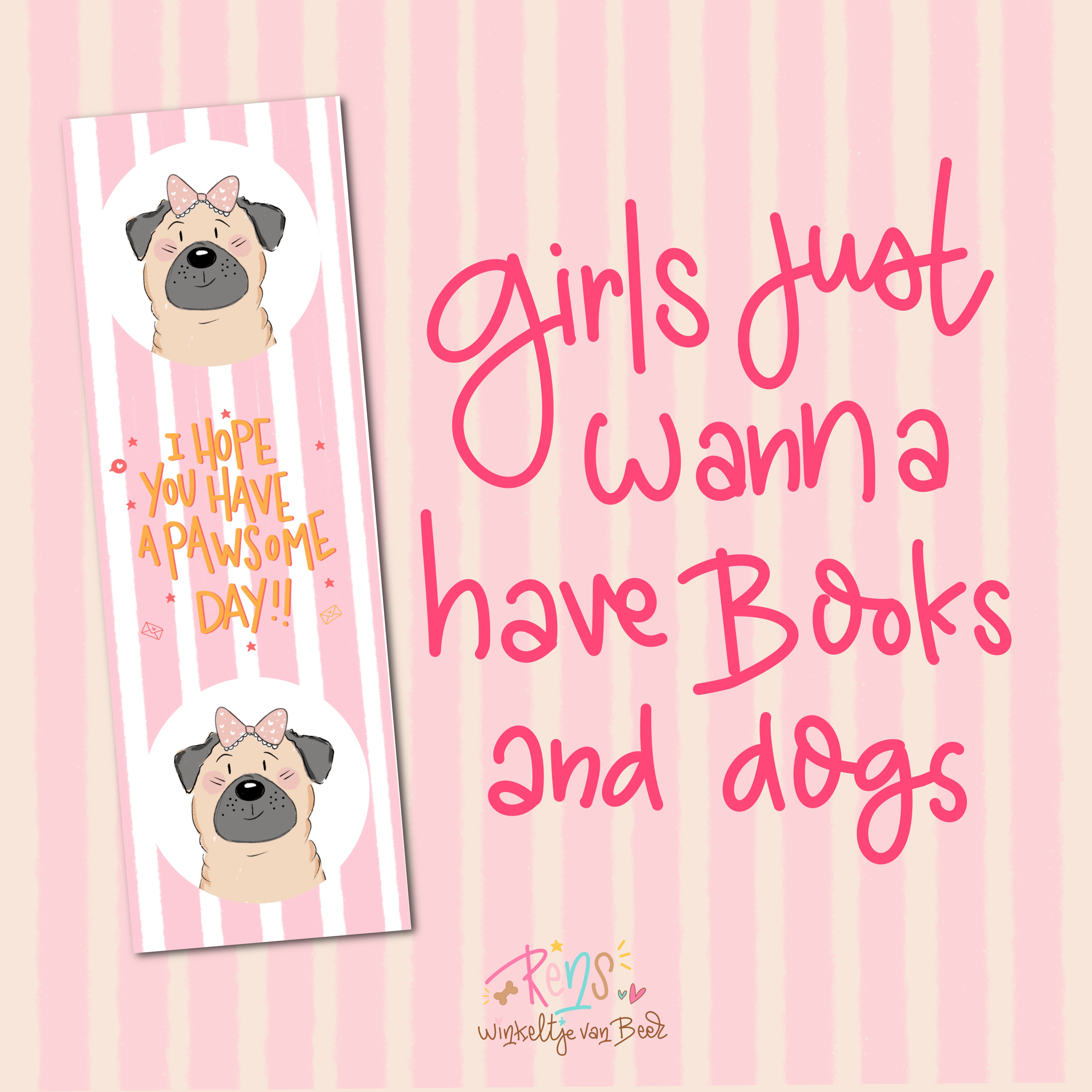 BOEKENLEGGER PINK