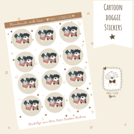 Sticker sheets (2 stuks) van je restyled doggie