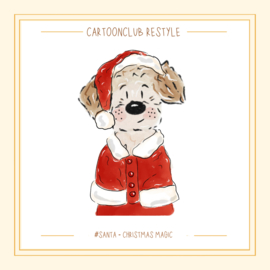 Santa | 1 en 2 hondjes Restyle