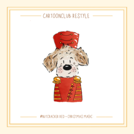 Nutcracker red | 1 en 2 hondjes Restyle