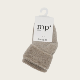 MP DENMARK | COTTON BABY SOCK| LIGHT BROWN MELANGE