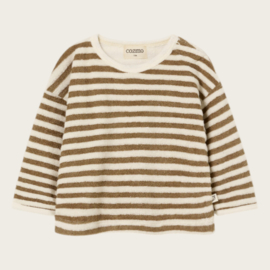 MY LITTLE COZMO | BABY SWEATSHIRT GAEL | COFFEE
