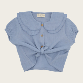 BLOUSE NALANI VINTAGE BLUE