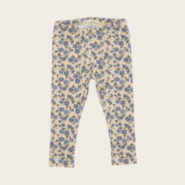 LEGGING VINTAGE BLUE FLOWERS