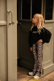Flarepants | Caramel Brown Leopard