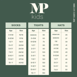 MP DENMARK | WOOL/COTTON TIGHTS | BEIGE MELANGE