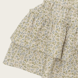 RUFFLE SKIRT ALOHA VINTAGE BLUEBERRY