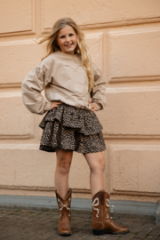 Skirt Clio | Cotton Leopard