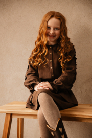 Ruffle Skirt Aloha | Chocolate Brown