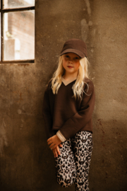 Shirt Mika | Chocolate Brown