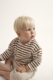 MY LITTLE COZMO | BABY SWEATSHIRT GAEL | COFFEE