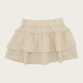 RUFFLE SKIRT ALOHA LIGHT BEIGE