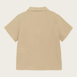 HUTTELiHUT | SHIRT SS MUSLIN | IRISH CREAM