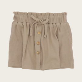 SKIRT IZZY RIB JERSEY BEIGE