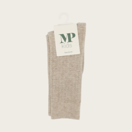 MP DENMARK | INGER KNEE SOCKS | BEIGE MELANGE