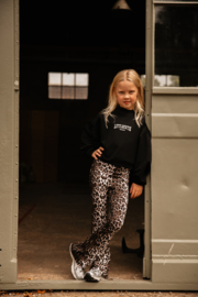 Flarepants | Caramel Brown Leopard