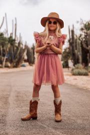 TULLE SKIRT AALIYAH OLD PINK