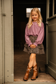 Skirt Clio | Cotton Leopard