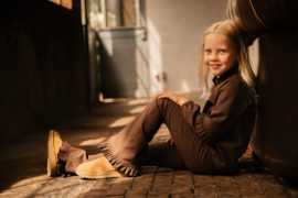 Flarepants Louann | Chocolate Brown
