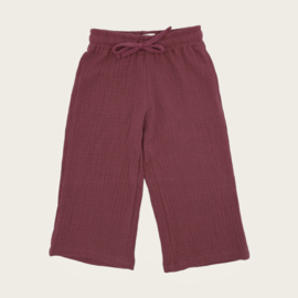 PANTS DOMINICA MOUSSELINE MAUVE PINK