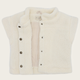 GILET NEVA TEDDY NATURAL