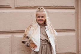 GILET NEVA TEDDY NATURAL