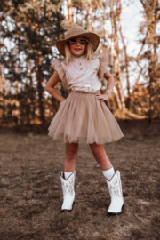 TULLE SKIRT AALIYAH BEIGE