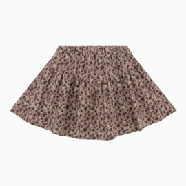 Ruffle Skirt Lilli | Mauve Flowers