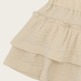 RUFFLE SKIRT ALOHA LIGHT BEIGE
