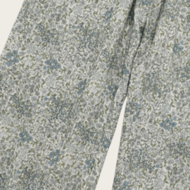 PANTS DOMINICA FLOWERS VINTAGE BLUE