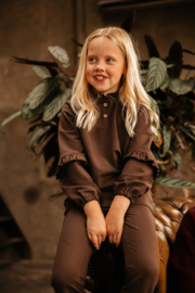 Flarepants Louann | Chocolate Brown