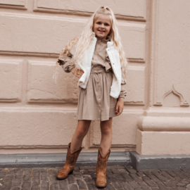 GILET NEVA TEDDY NATURAL