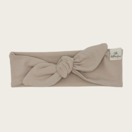 HAARBAND BIO COTTON JERSEY BEIGE