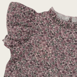 SHIRT EMMA FLOWERS MAUVE