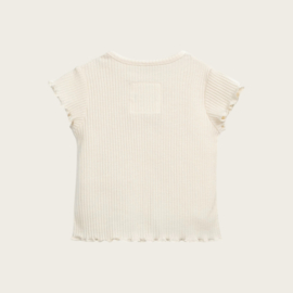 PLAY UP |  FLAMÉ RIB T-SHIRT | GRÉS