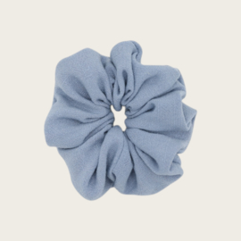 SCRUNCHIE LINEN VINTAGE BLUE