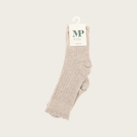 MP DENMARK | INGER SOCKS | BEIGE MELANGE