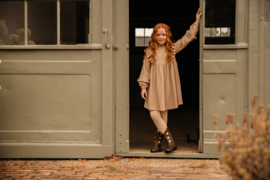 Dress Delphine | Rib Beige