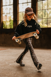 Flarepants | Caramel Brown Leopard