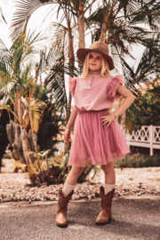 TULLE SKIRT AALIYAH OLD PINK