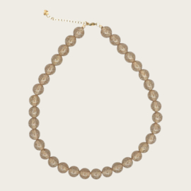 KRALENKETTING GLITTER CHAMPAGNE
