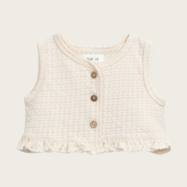 PLAY UP | JERSEY JACQUARD TOP | FIBER