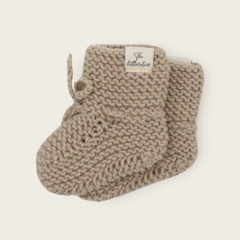 BABYSLOFJES MERINO BEIGE