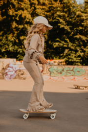 Flarepants Louann | Beige Melange