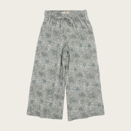 PANTS DOMINICA FLOWERS VINTAGE BLUE