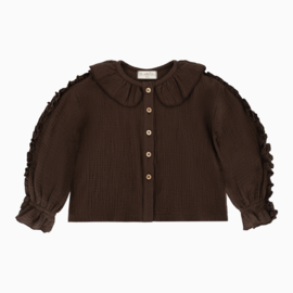 Blouse Mily | Chocolate Brown